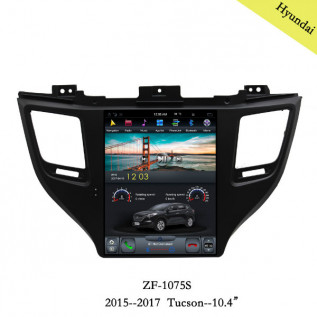 Штатное головное устройство HYUNDAI Tucson 2016+ Carmedia ZF-1075 на Андроид