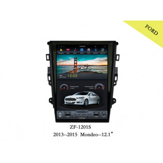 Штатное головное устройство FORD MONDEO 5 2015+ кондиционер Carmedia ZF-1201-m на Андроид
