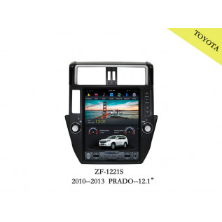 Штатное головное устройство TOYOTA LC PRADO 150 2009-2013 Carmedia ZF-1221 на Андроид