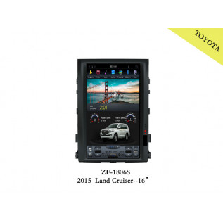 Штатное головное устройство TOYOTA Land Cruiser 200 2007-2015 Carmedia ZF-1816H на Андроид